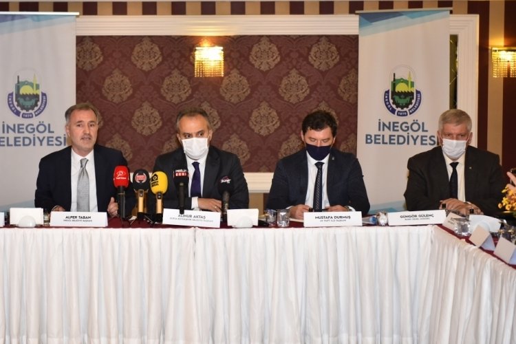 Bursa İneg&ouml;l &ouml;rnek modelle şekilleniyor