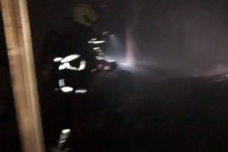 Otelde korkutan yangın