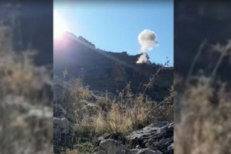 'Eren-5' operasyonunda 1 sığınak ve 7 depo imha edildi