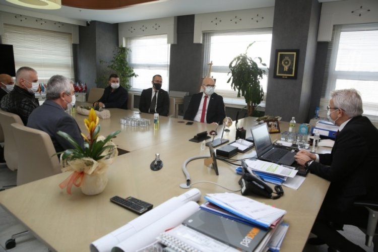 Bursa Nilüfer Belediye Başkanı Erdem'den Kızılay'a destek sözü