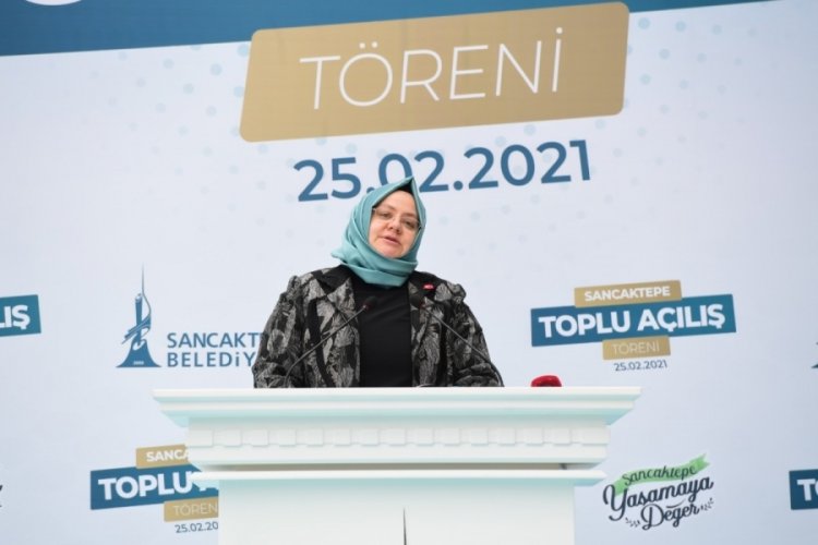 Bakan Sel&ccedil;uk, Sancaktepe'de Toplu A&ccedil;ılış t&ouml;renine katıldı
