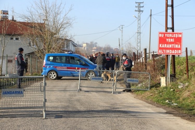 Zonguldak'ta mahalle karantinaya alındı