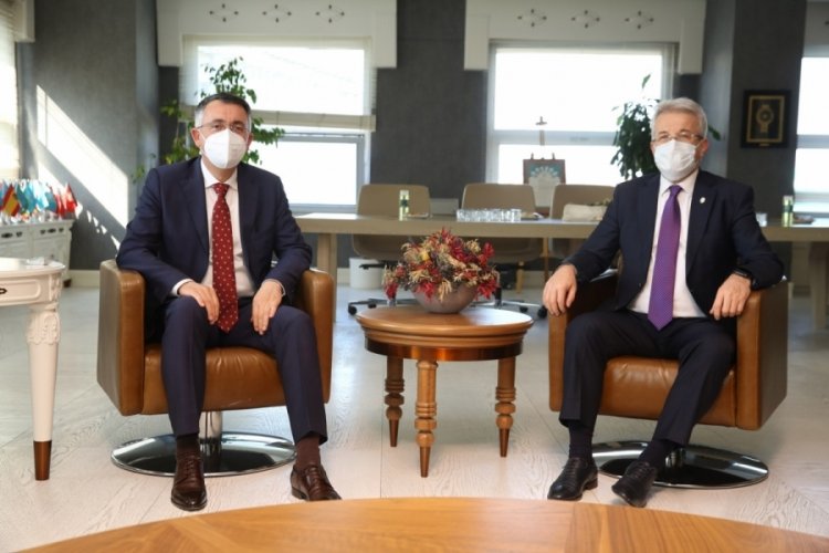 Bursa Nil&uuml;fer'e Kırcaali'den ziyaret