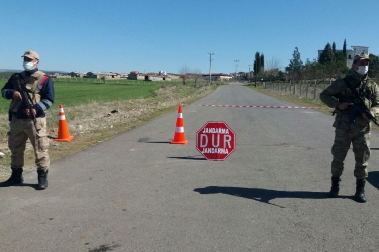 Kahramanmaraş'ta mutasyonlu mahalle karantinaya alındı