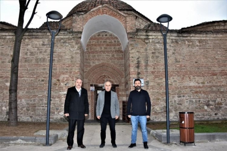 Bursa Yenişehir'in en eski parkı yenilendi