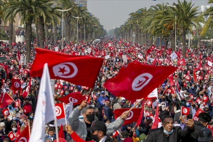 Tunus'ta yılın ilk aylarında ekonomik temelli protestolar arttı