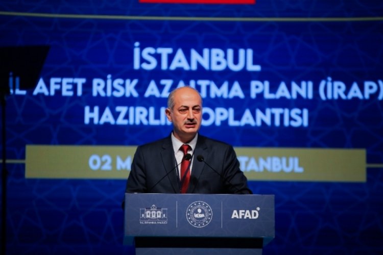 'İstanbul İl Afet Risk Azaltma Planı' hazırlık toplantısı düzenlendi