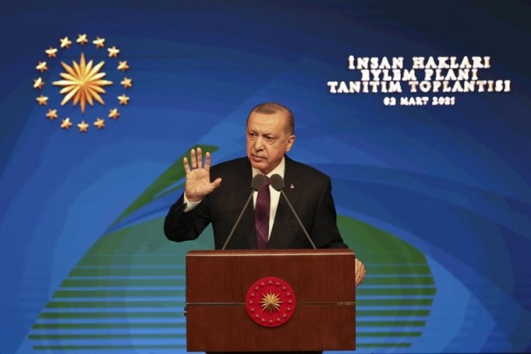 Cumhurbaşkanı Erdoğan, İnsan Hakları Eylem Planı'nı açıkladı