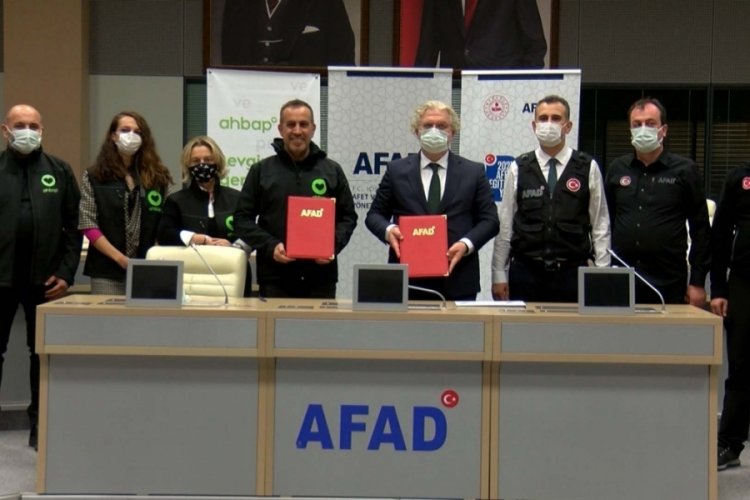 AFAD ve Ahbap Platformu arasında iş birliği