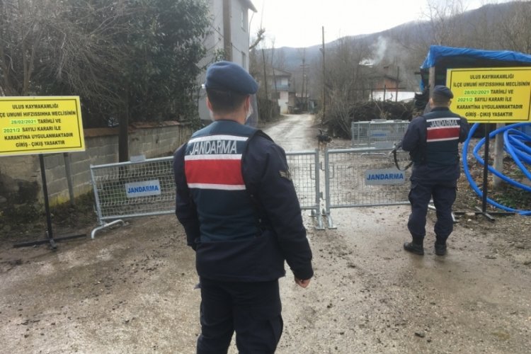 Bartın'da 3 köy karantinaya alındı