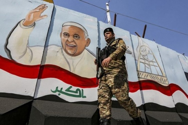 Tarihte bir ilk: Papa Irak'ı ziyaret edecek