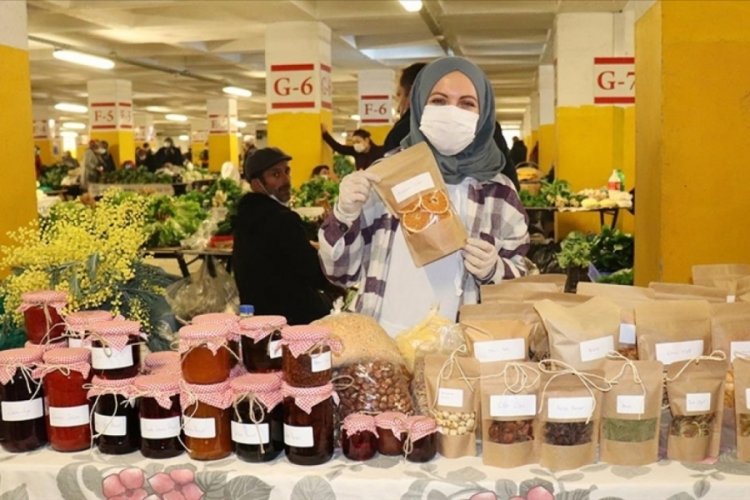 Ordu'da tarıma y&ouml;nelen gen&ccedil; kadın girişimcinin &uuml;rettiği doğal &uuml;r&uuml;nler ilgi g&ouml;r&uuml;yor
