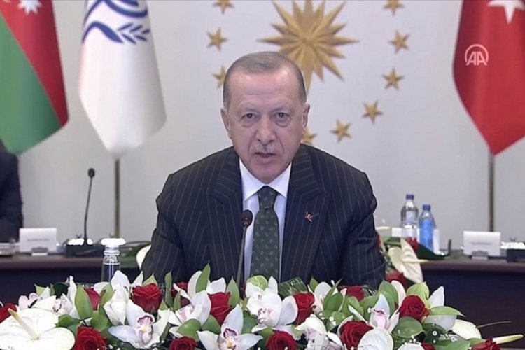 Cumhurbaşkanı Erdoğan'dan Azerbaycan mesajı