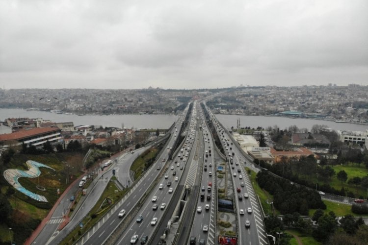 İstanbul'da trafik yoğunluğu yüzde 78'lerde