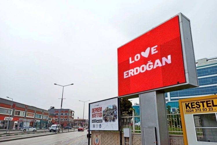 ''Stop Erdoğan'' skandalına Bursa Kestel Belediyesi'nden yanıt