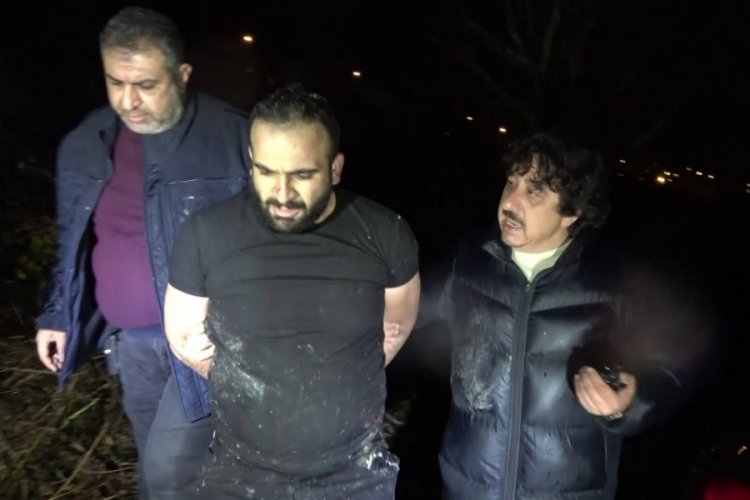 Bursa'da polisten kaçan hırsızlık şüphelisi, tarlada yakalandı