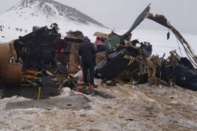 MSB'den Tatvan'daki helikopter kazasına ilişkin açıklama