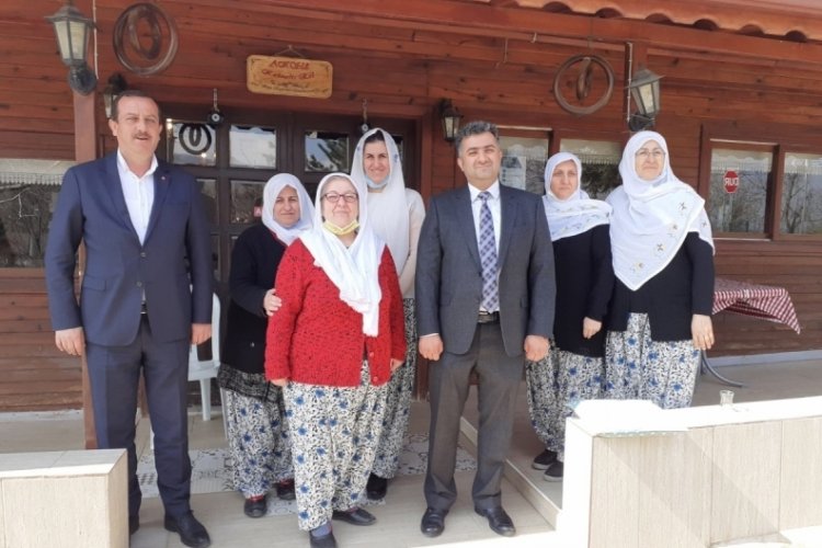 BEBKA Genel Sekreteri Durak, Bursa'da girişimci köy kadınlarını ziyaret etti
