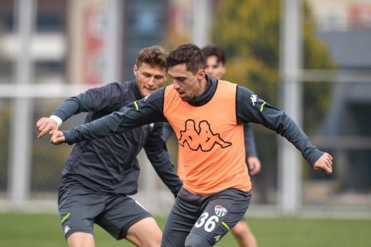 Bursaspor, Ankaraspor ma&ccedil;ı hazırlıklarına devam etti