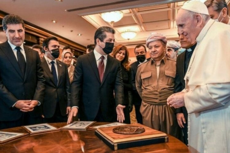 T&uuml;rkiye'den Papa'nın ziyaretindeki harita skandalına tepki