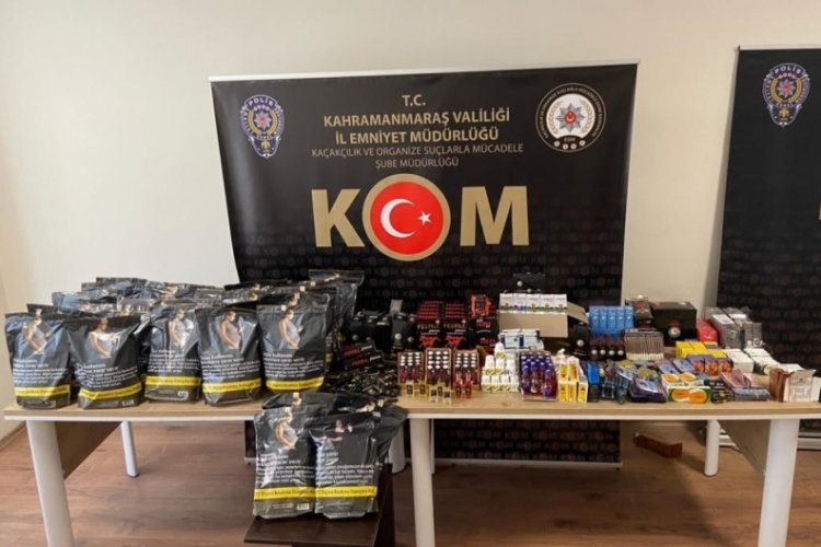 Kahramanmaraş'ta ka&ccedil;ak&ccedil;ılık operasyonu