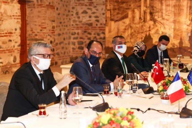 İbrahim Kalın, AB liderlerinin başdanışmanları ile g&ouml;r&uuml;şt&uuml;