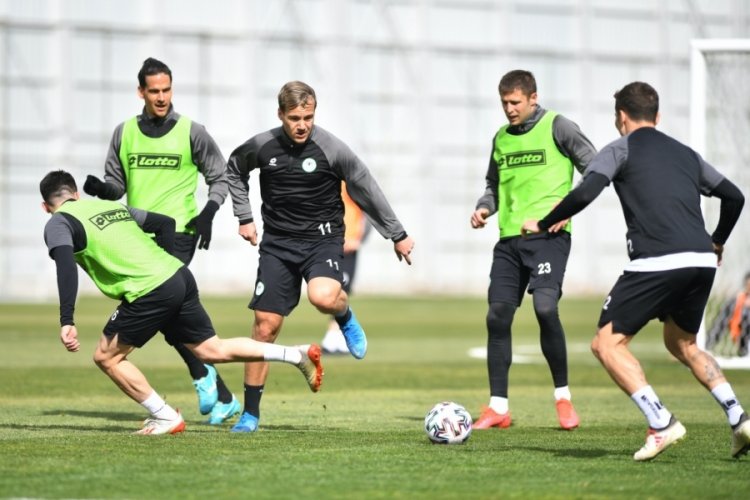 Konyaspor, Kasımpaşa ma&ccedil;ı hazırlıklarına devam etti