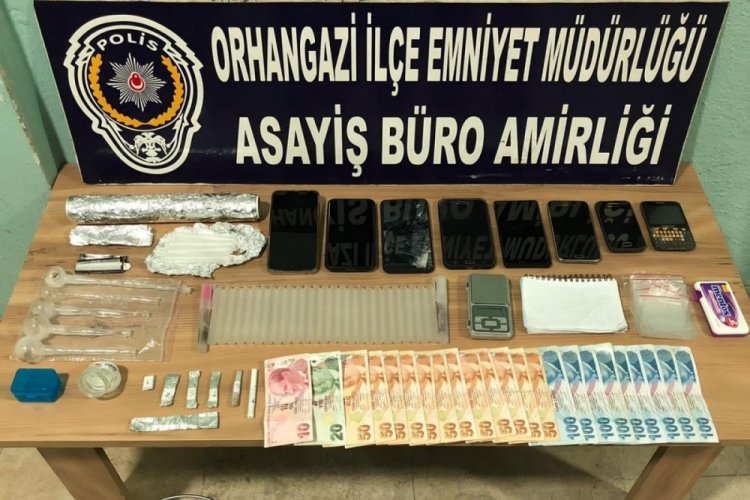 Bursa'da uyuşturucu tacirlerine bir darbe daha