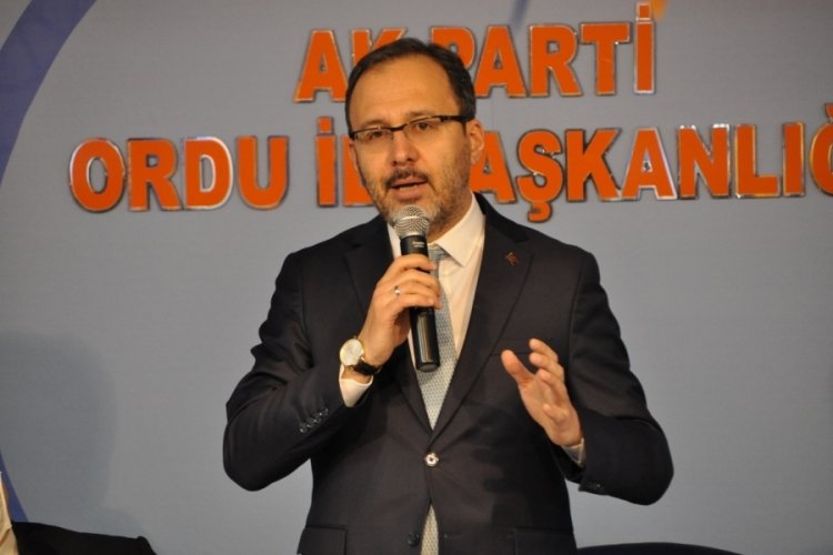 Bakan Kasapoğlu: Hep birlikte uzun bir maratonun koşucularıyız