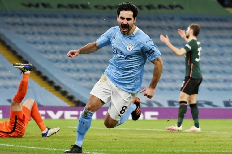 İlkay G&uuml;ndoğan bir kez daha Premier Lig zirvesinde
