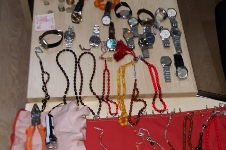 Ağrı'da hırsızlık yapan bir kişi tutuklandı
