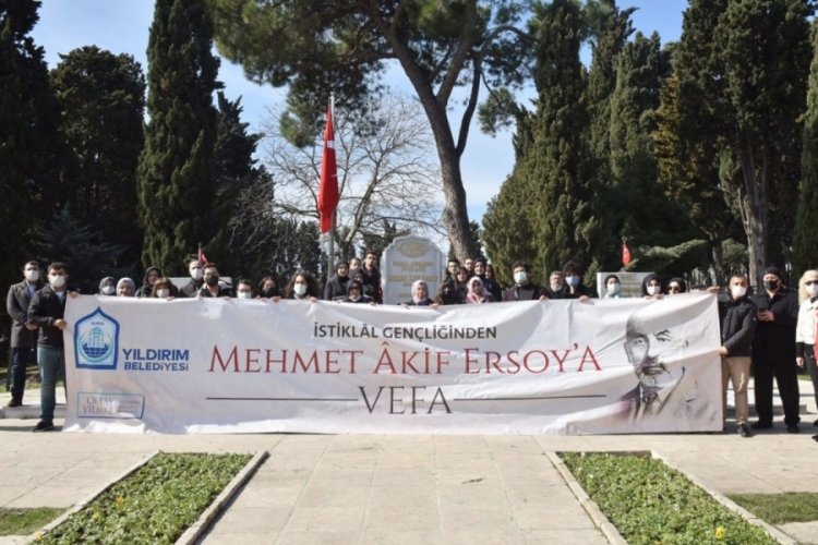 Bursa Yıldırım'dan Mehmet Akif Ersoy'a vefa