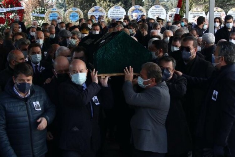 İş insanı Taylan Bilgel son yolculuğuna uğurlandı