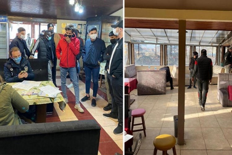 Kahvehanede oyun oynayan 15 kişiye 16 bin 500 lira ceza