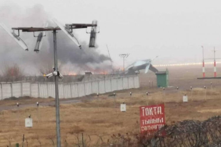 Kazakistan'da nakliye u&ccedil;ağı d&uuml;şt&uuml;