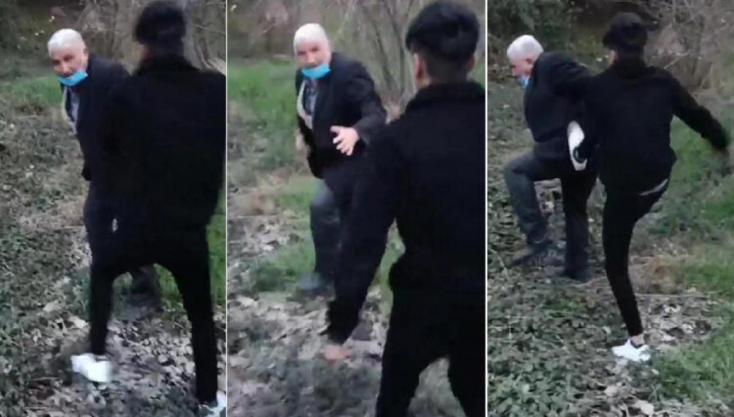 Mide bulandıran olay! İple bağladığı k&ouml;peği...