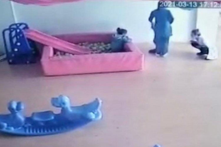 Kreşte skandal! 5 yaşındaki &ccedil;ocuk darp edildi