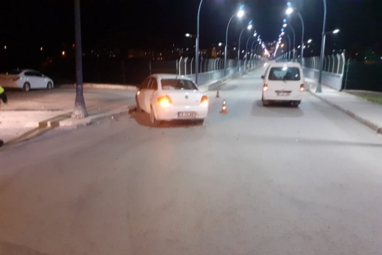3 aracın karıştığı kazada 2 kişi yaralandı