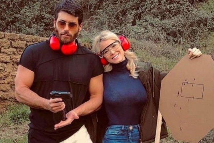Can Yaman, Diletta Leotta'yı yakın takipte!