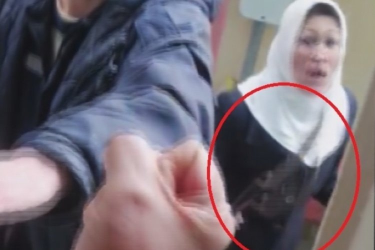 Bursa'da doğalgaz borusunu patlatan kadın komşularıyla yine kavga etti: O anlar kamerada