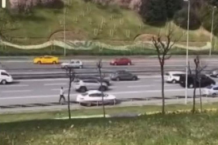 15 Temmuz Şehitler K&ouml;pr&uuml;s&uuml; girişinde hareketli dakikalar