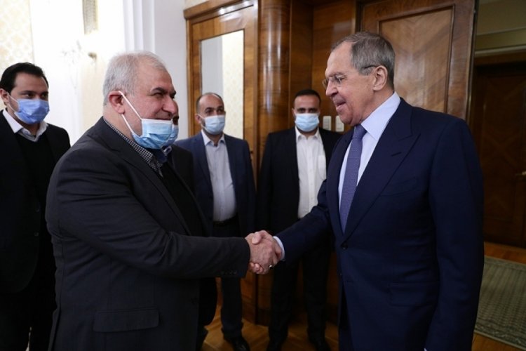 Lavrov, L&uuml;bnan'da Hizbullah temsilcileriyle g&ouml;r&uuml;şt&uuml;