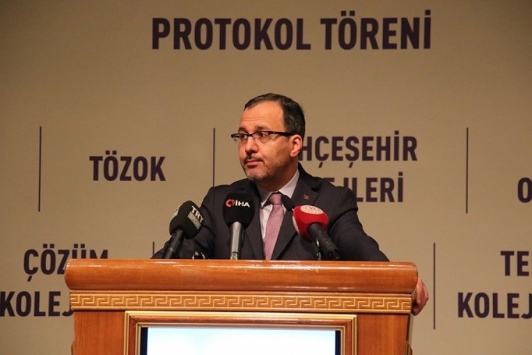 Gen&ccedil;lik ve Spor Bakanlığı'ndan 'Milli Sporcu Bursu' protokol&uuml;