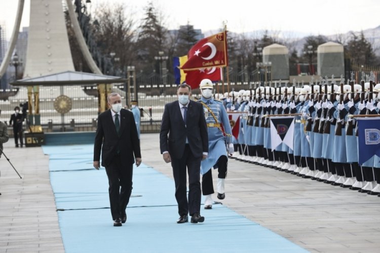 Cumhurbaşkanı Erdoğan, Bosna Hersek Devlet Başkanlığı Konseyi Başkanını kabul etti