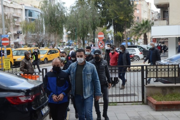Aydın'da hırsızlık operasyonu; 7 g&ouml;zaltı