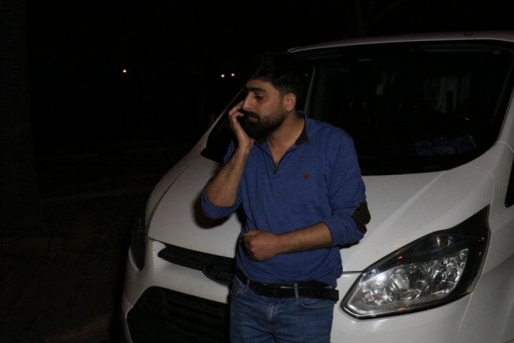 Bek&ccedil;ilerin &uuml;zerine aracını s&uuml;r&uuml;p ka&ccedil;tı