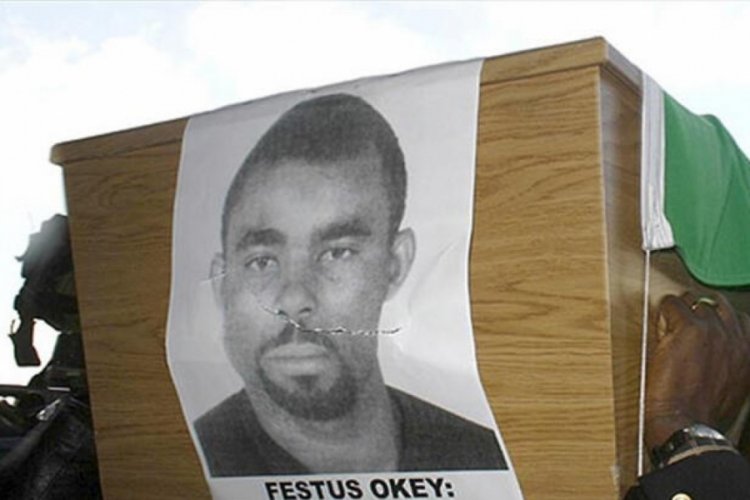 Festus Okey davasında polis, 14 yıl sonra cezalandırıldı