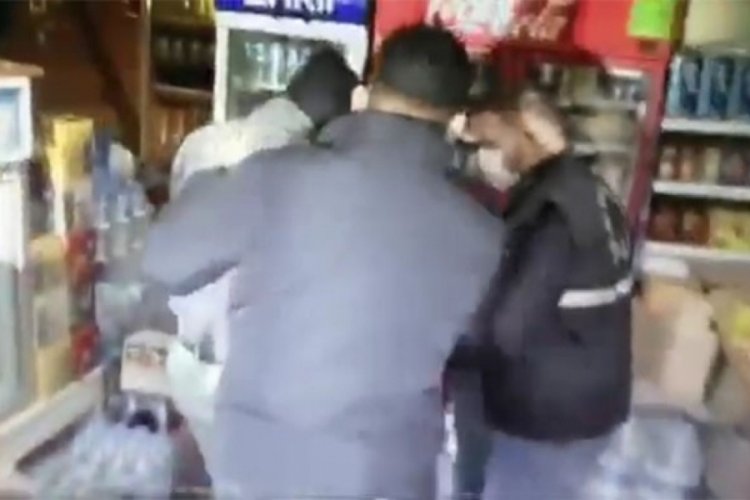 Polisten hırsızlara su&ccedil;&uuml;st&uuml; baskın