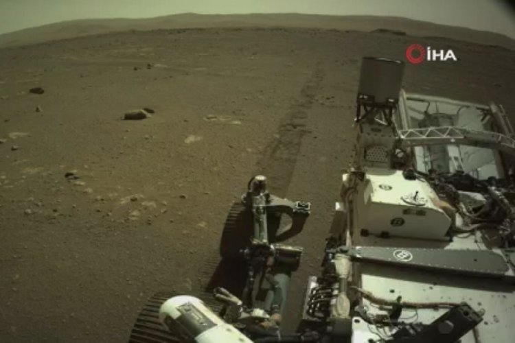 İşte Mars'ın yüzeyindeki ilerleyişin ilk sesi