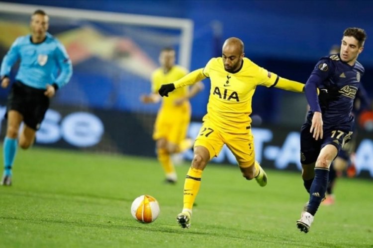 Dinamo Zagreb Orsic'in golleriyle Tottenham'ı UEFA Avrupa Ligi'nden eledi